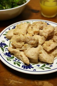 鶏むね肉の塩麹漬け