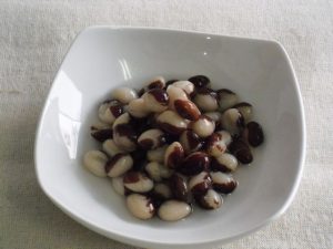 パンダ豆のシロップ漬け