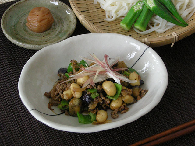 たまふくら大豆の夏野菜じゃじゃ麺