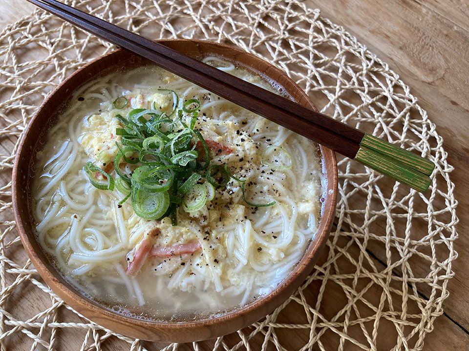 ひえたま煮麺